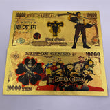 5 Designs Black Clover Gold Banknotes for Selection