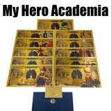 11 Designs My Hero Academia Gold Banknotes for Selection