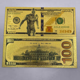 58 Designs MARVEL HEROS Gold Banknotes and coins for Selection