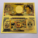 75 Designs ONE PIECE  Gold Banknotes and coins for Selection