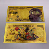 75 Designs ONE PIECE  Gold Banknotes and coins for Selection