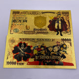 5 Designs Black Clover Gold Banknotes for Selection