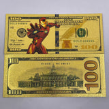 58 Designs MARVEL HEROS Gold Banknotes and coins for Selection