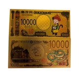 48 Designs Dragon Ball Z Gold Banknotes and coins for Selection