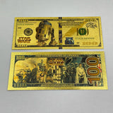 38 Designs Star Wars Gold Banknotes and Coins for Selection