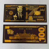 Trump Black Goden Banknotes YOU MISSED BITCHES The America President Domald Trump One Hundred Dollars Gold Banknote Commemorative Banknotes Fans Collection Gift