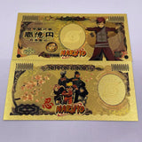 36 Designs NARUTO Gold Banknotes and coins for Selection