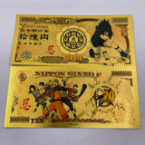 36 Designs NARUTO Gold Banknotes and coins for Selection