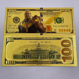 58 Designs MARVEL HEROS Gold Banknotes and coins for Selection