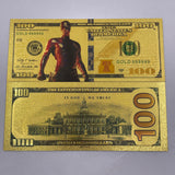 58 Designs MARVEL HEROS Gold Banknotes and coins for Selection