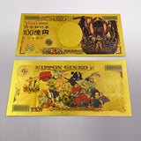 75 Designs ONE PIECE  Gold Banknotes and coins for Selection