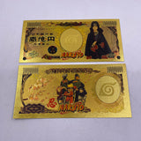 36 Designs NARUTO Gold Banknotes and coins for Selection