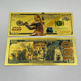 38 Designs Star Wars Gold Banknotes and Coins for Selection