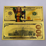 58 Designs MARVEL HEROS Gold Banknotes and coins for Selection