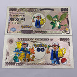 91 Designs Pocket Monster Gold Banknotes and coins for Selection