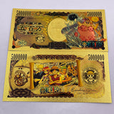 75 Designs ONE PIECE  Gold Banknotes and coins for Selection