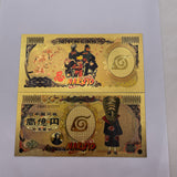 36 Designs NARUTO Gold Banknotes and coins for Selection