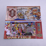 10 Designs ONE PIECE  Gold and Silvery Banknotes for Selection