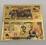 48 Designs Dragon Ball Z Gold Banknotes and coins for Selection