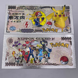 34 Designs Pocket Monster Gold Banknotes and coins for Selection