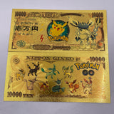 91 Designs Pocket Monster Gold Banknotes and coins for Selection