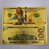 58 Designs MARVEL HEROS Gold Banknotes and coins for Selection