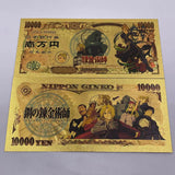 8 Designs FULLMETAL ALCHEMIST Gold Banknotes for Selection