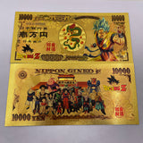 48 Designs Dragon Ball Z Gold Banknotes and coins for Selection