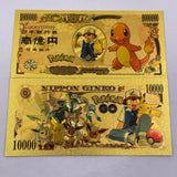 91 Designs Pocket Monster Gold Banknotes and coins for Selection