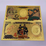 36 Designs NARUTO Gold Banknotes and coins for Selection