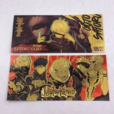 25 Designs Jujutsu Kaisen Gold Banknotes and coins for Selection