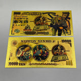 4 Designs City Hunter Gold Banknotes for Selection