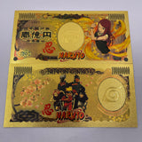 36 Designs NARUTO Gold Banknotes and coins for Selection