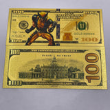 58 Designs MARVEL HEROS Gold Banknotes and coins for Selection