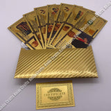 7 Types 1 pc/lot The United States Of America President Donald Trump Gold Plated Banknote 24K Gold Foil Banknote 2024 Gifts For Fans