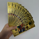 Donald Trump Gold Plated Banknotes American President Never Raise Assassination Fake Plastic Card Gift For Fans Collection