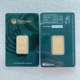 Various Types PAMP Non-magnetic 1oz/2.5g/5g/10g/20g/50g/100g Sealed Packing Copper Gold Bar 24k Gold Plated Bullion Ingot Bar Unique Serial No.