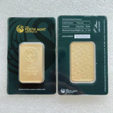 Various Types PAMP Non-magnetic 1oz/2.5g/5g/10g/20g/50g/100g Sealed Packing Copper Gold Bar 24k Gold Plated Bullion Ingot Bar Unique Serial No.
