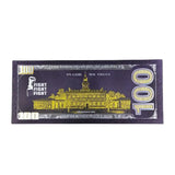 Trump Black Banknotes One Hundred Dollars USA President Donald Trump FIGHT 2024 Gold Plated Banknote Collectibles Home Decor