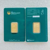 Various Types PAMP Non-magnetic 1oz/2.5g/5g/10g/20g/50g/100g Sealed Packing Copper Gold Bar 24k Gold Plated Bullion Ingot Bar Unique Serial No.