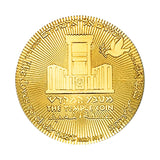 The White House Gold Coin With Case The Temple Coin The President Donald Trump Gold Plated Coin Metal Coin Collect Commemorative Gifts