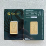 Various Types PAMP Non-magnetic 1oz/2.5g/5g/10g/20g/50g/100g Sealed Packing Copper Gold Bar 24k Gold Plated Bullion Ingot Bar Unique Serial No.