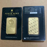 Various Types PAMP Non-magnetic 1oz/2.5g/5g/10g/20g/50g/100g Sealed Packing Copper Gold Bar 24k Gold Plated Bullion Ingot Bar Unique Serial No.