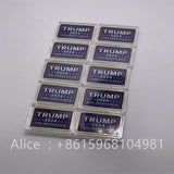 Donald Trump 2024 Take America Back Gold Coin Blue Presidential Coin Trump Flag American Assassination Campaign Commemorative Coin Collection Gift