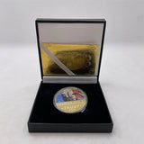 5 Types 2024 Donald Trump Gold Plated Commemorative Coin Collectibles USA President Coin  I'LL BE BACK Gifts For Fans Collection