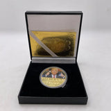 5 Types 2024 Donald Trump Gold Plated Commemorative Coin Collectibles USA President Coin  I'LL BE BACK Gifts For Fans Collection
