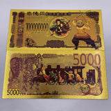 21 Designs Demon Slayer Gold Banknotes and coins for Selection