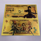 5 Designs Sword Art Online Gold Banknotes and coins for Selection