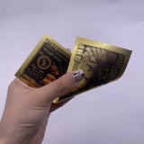 New 8 Types One Hundred Dollars The President Donald Trump 2024 And Trump 2025 Gold Plated Banknote Plated Commemorative Notes Gifts Collection Souvenir