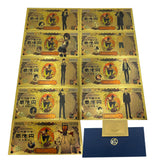 14 Designs Chainsaw Man Gold Banknotes for Selection